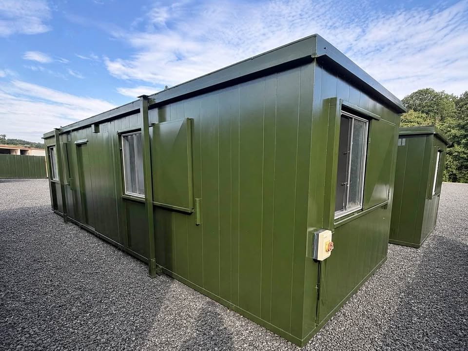 32ft anti-vandal office cabin at Hadden Industrial