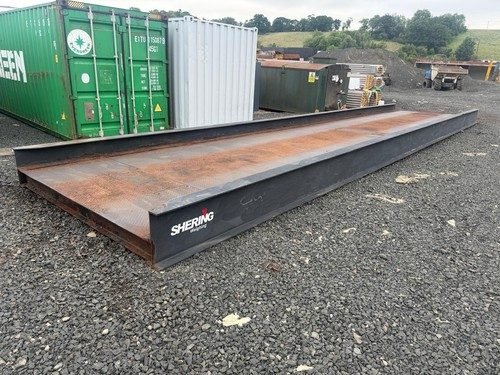 Shering Weighbridge – 15m × 3.42m – Steel Chequer Plate Deck Vehicle Car Bridge